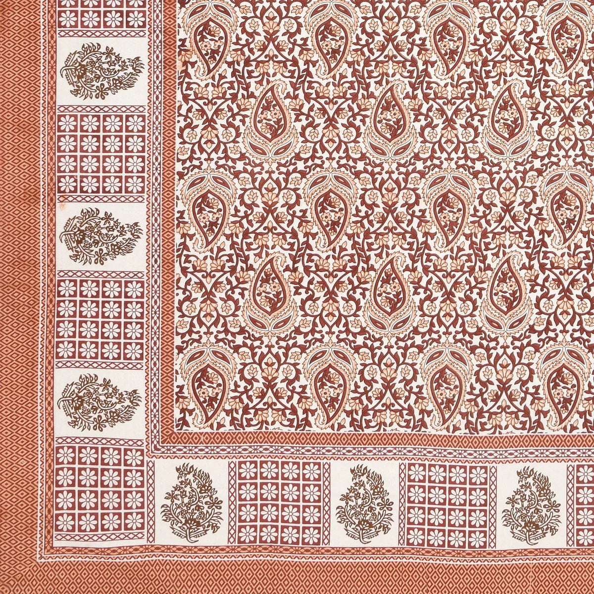 100% Pure Cotton | Single Bed | Bed Sheet - Nandini